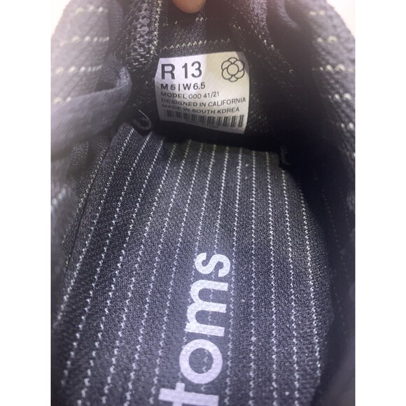 Atoms Model 000 Shoes Casual Comfort Mesh Black/Black  Mens 5 Womens 6.5 - Picture 10 of 10